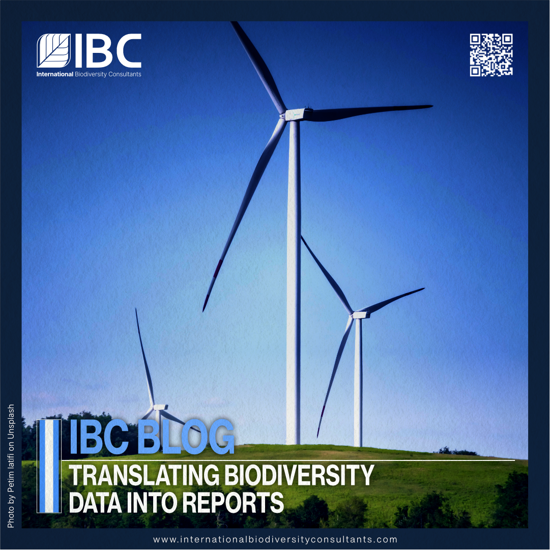 Translating Biodiversity Data Into Reports